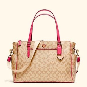 coach diaper bags on sale outlet